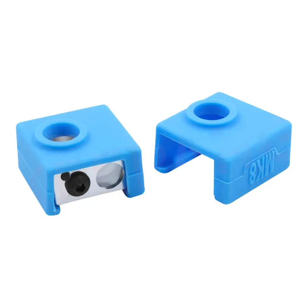 

4pcs MK8 Protective Silicone Sock Cover Case For Heater Block Hot End Socks 3D Printer Parts Accessories