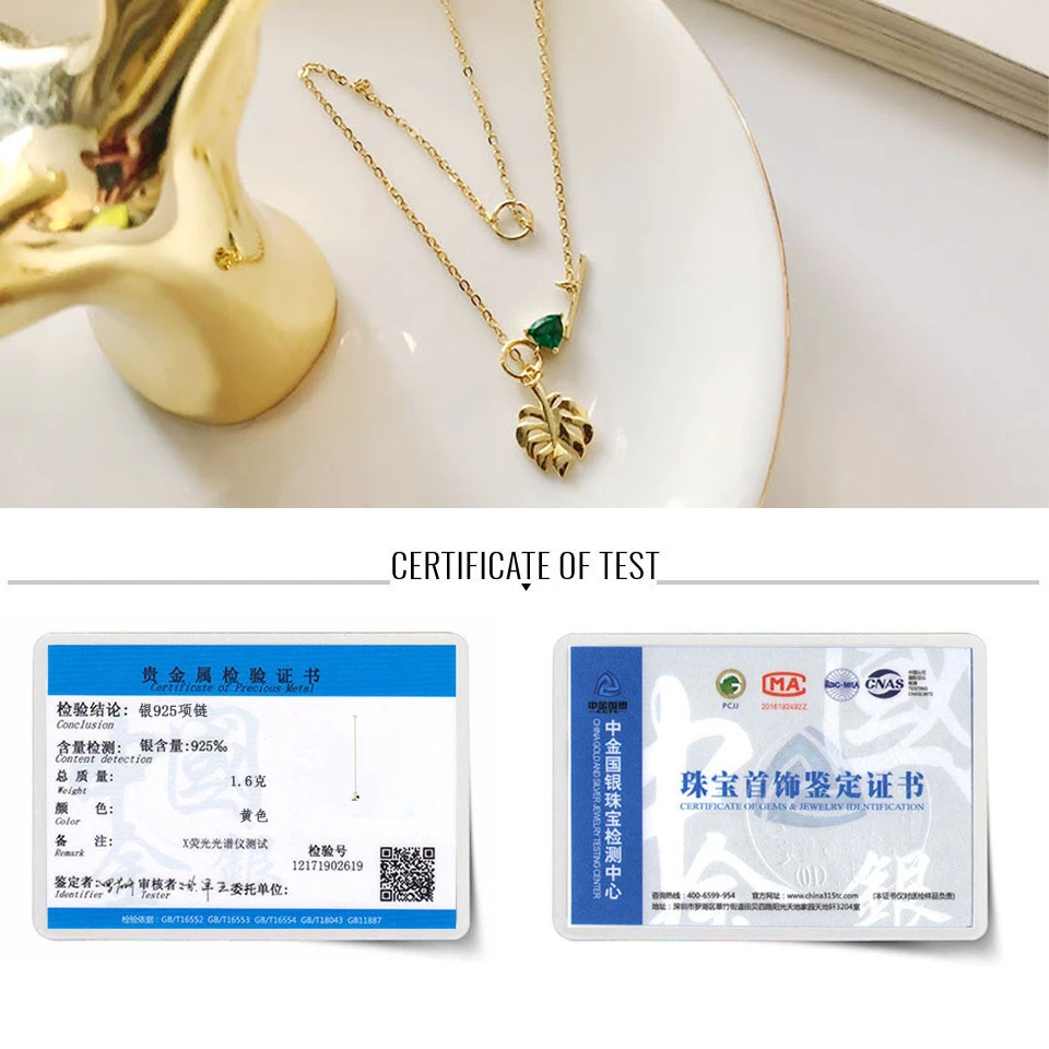 Женское ожерелье из серебра 925 пробы с фианитами|Ожерелья| |