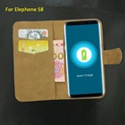 Чехол-книжка для Elephone S8, кожаный, 6 цветов