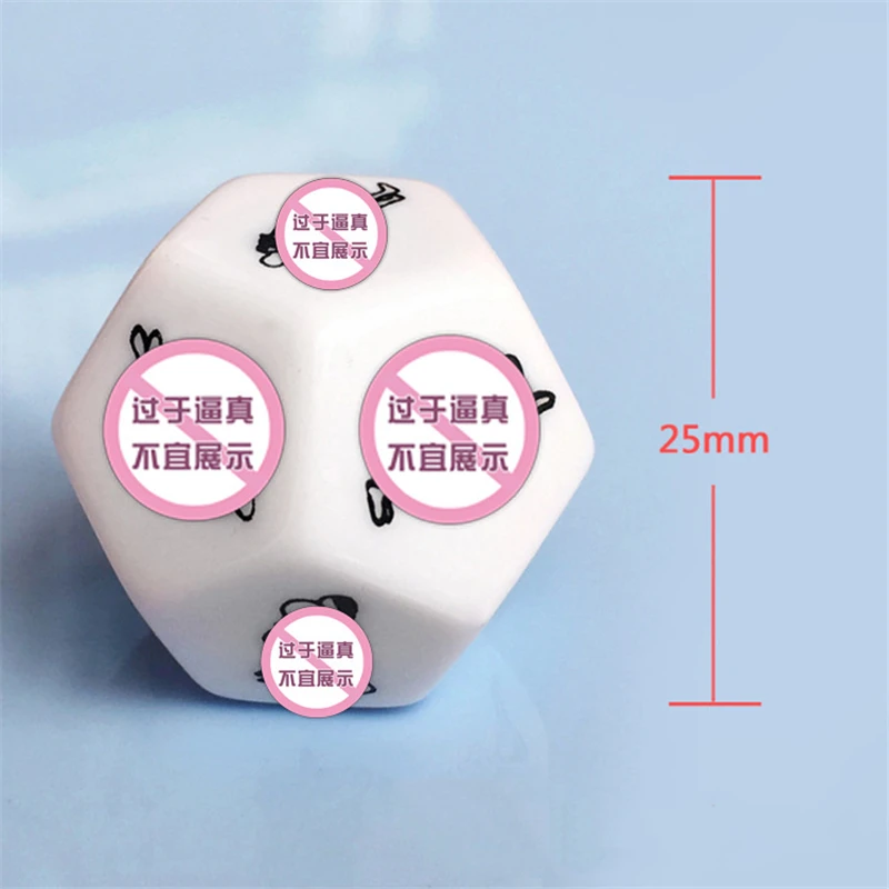 12-сторонние секс-кости интересные игрушки игры для взрослых кубики эротические