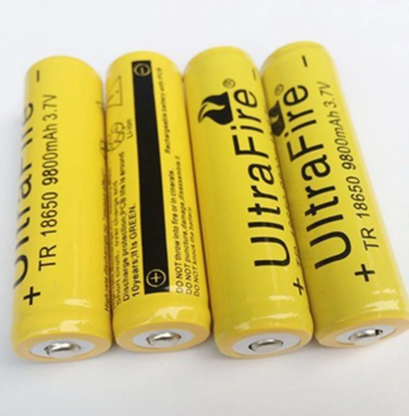 18650 3,7 v 9800 mah литиевая аккумуляторная батарея(без PCB) для Аккумулятор