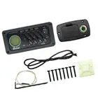 4-полосный акустический фольклорный эквалайзер для классической гитары эквалайзер Предварительный усилитель пьезо звукосниматель тюнер усилитель