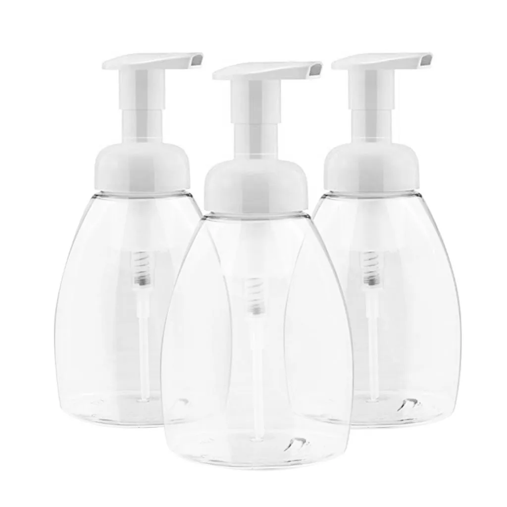 300 мл пены Пресс бутылка Пластик Ванная комната дозатор для жидкого мыла Дозатор