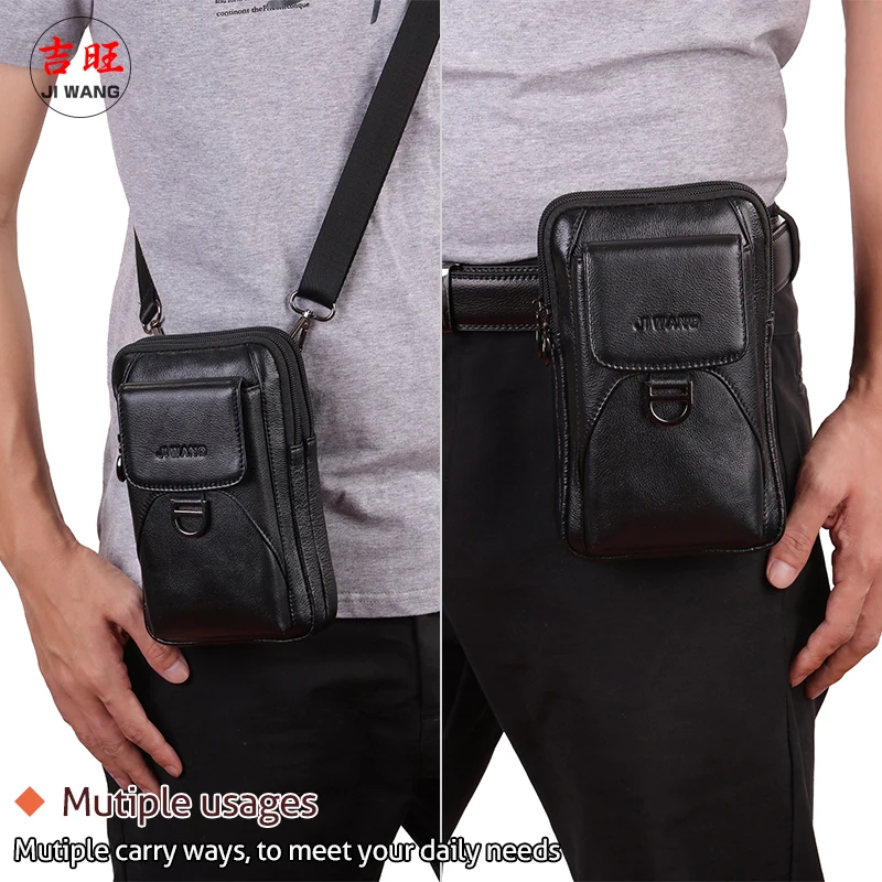 Маленькие Мужские сумки-мессенджеры роскошная мужская сумка из натуральной кожи