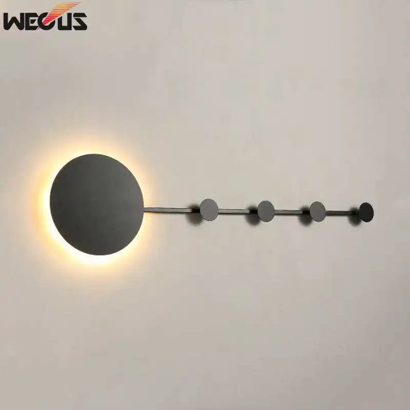 Настенный светильник простой в скандинавском стиле для прихожей спальни