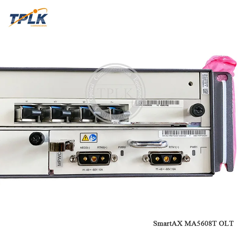 Экономичная стабильность MA5608T OLT двойной одиночный переключатель вход питания с