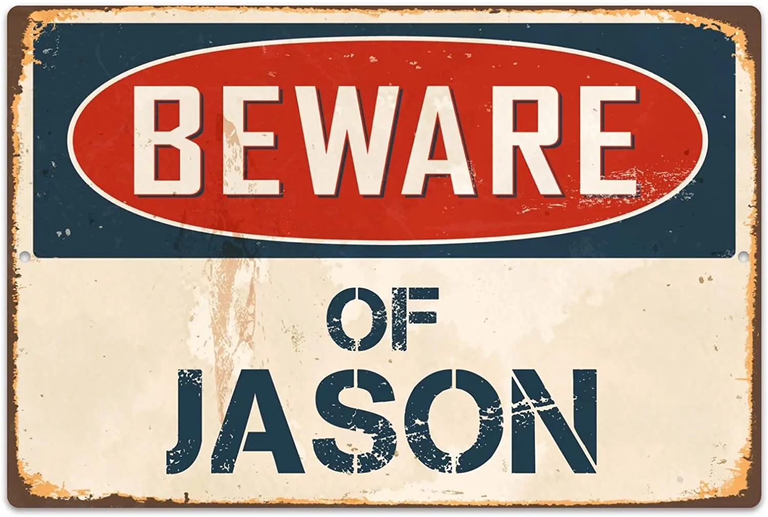 

Стикеры, пират, остерегайтесь Джейсона 8x12, винтажный Алюминиевый металлический знак в стиле ретро VS672