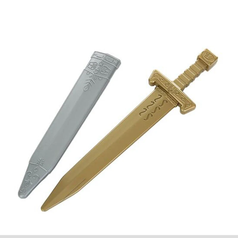 

Halloween Masquerade Samurai Props Pvc Plastic Material Kids Toys Knight Stage Props Roman Sword Gifts For Children