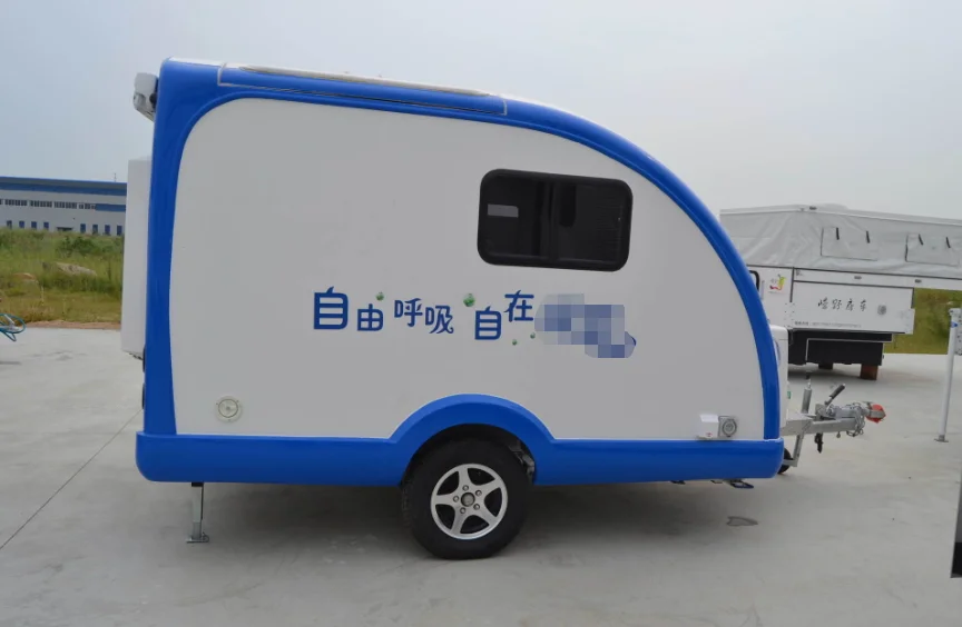 Professional MINI Caravan Australian Standards RV Camping Offroad Travel Trailer With best quality