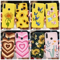 2019 Case Daisy Flower Back Cover For Huawei 2019 DUB-LX1 Silicone Fundas Soft TPU Phone Case For Huawei 2019 Coque