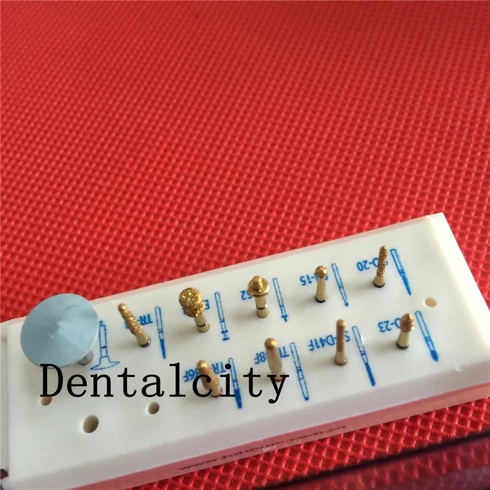 Набор для подготовки зубных боров противоположных и керамических циркониевых