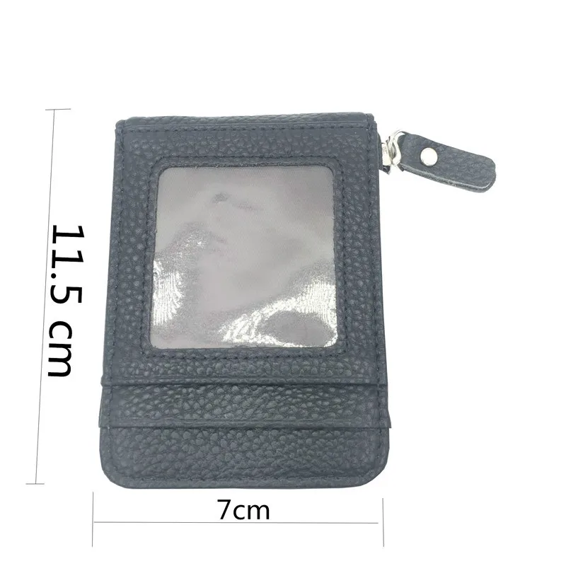 2020 мужской/женский модный кожаный мини кошелек на молнии с подушкой держатель