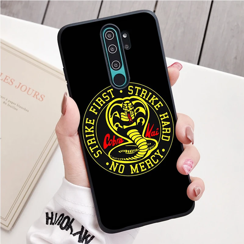 ТВ сезон 2 Кобра Кай черный чехол для телефона Mi10 Mi9T MiA2 MiA3 Mi11 Pro Lite Ultra Redmi Note 6 7 8 8T 9 9S