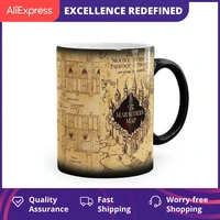 creative magic mugcolor changing mug marauders map mischief managed wine tea cup hot drink cup creative drinkware gifts