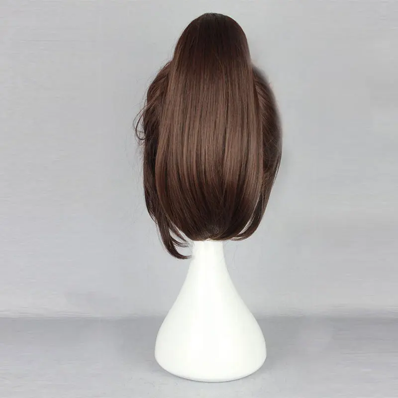 Парик для косплея из аниме атака на Титанов короткие прямые искусственные волосы