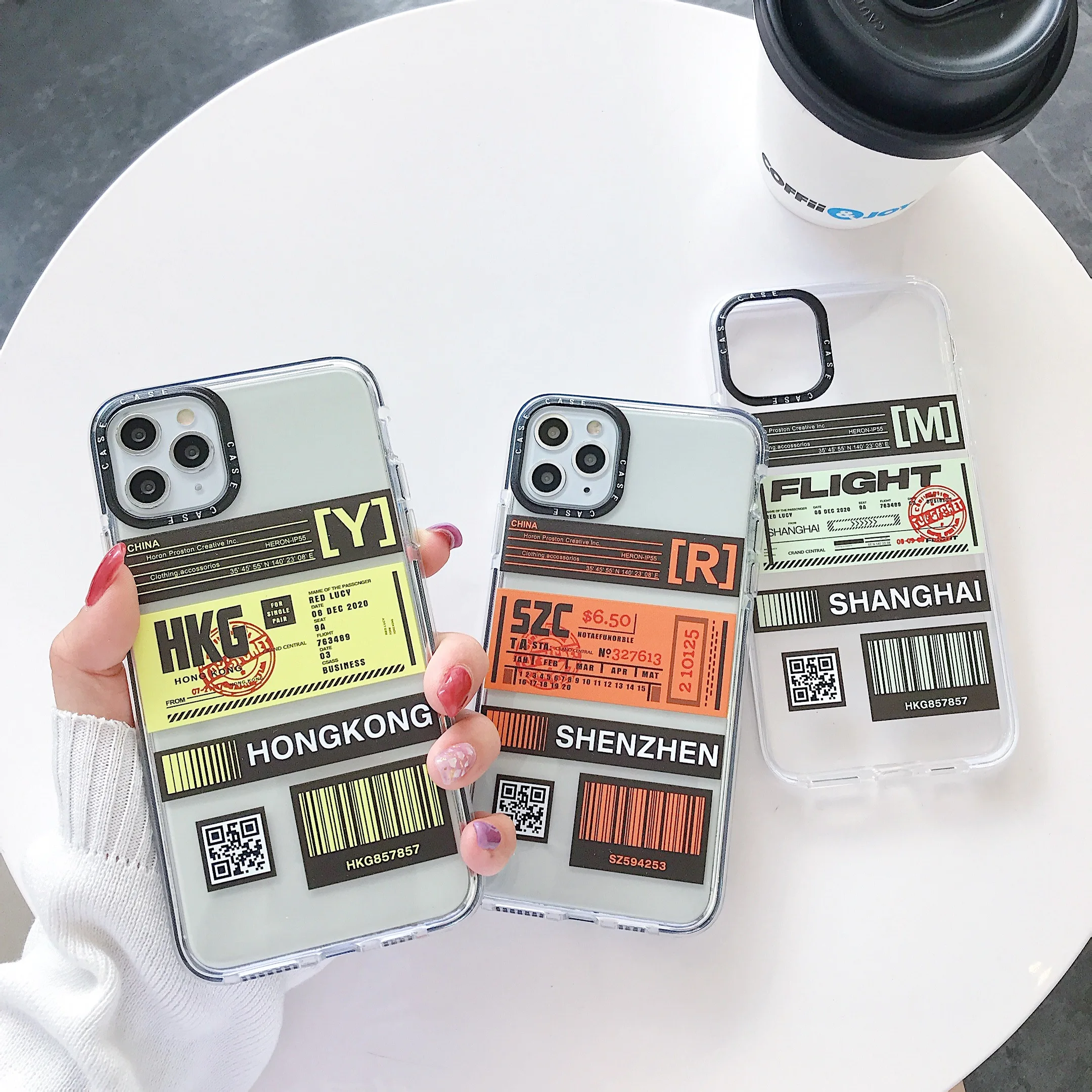 Силиконовый противоударный чехол для iPhone 11 Pro X XR XS Max 8 7 6 6S Plus прозрачный мягкий из