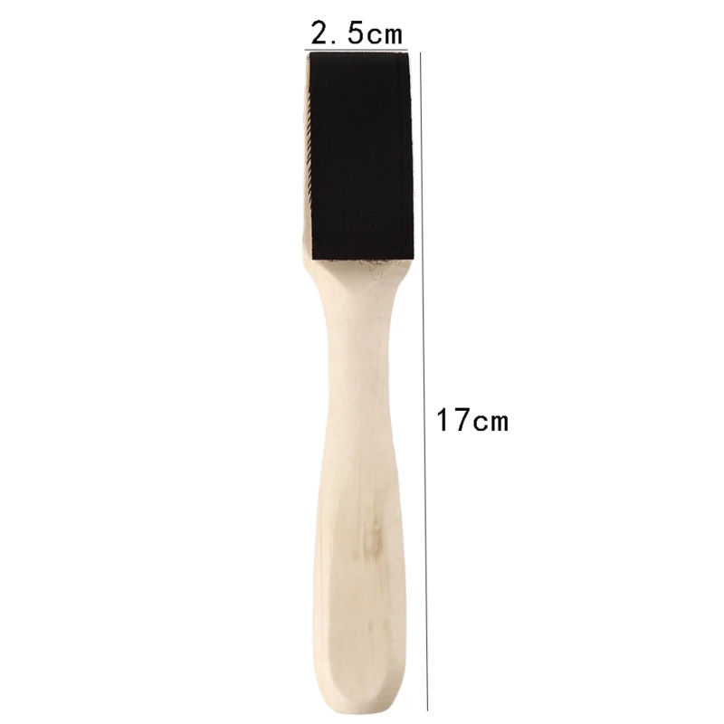 Wood Suede Sole Wire Shoe Brush Cleaners Ballet Dance Shoes Cleaning Brushes For Footwear | Дом и сад