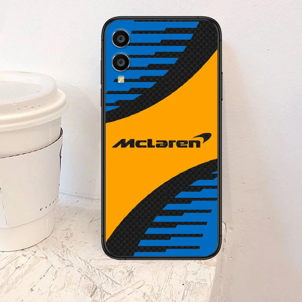 

McLaren car Phone Case For Huawei Honor 6A 7A 7C 8 8A 8X 9 9X 10 10i 20 Lite Pro Play black Back Pretty Shell Fashion Etui 3D