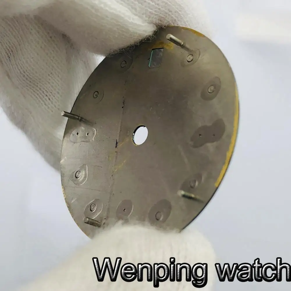 Светящиеся знаки с зеленым и черным циферблатом Bliger 28 5 мм подходят для Miyota серий