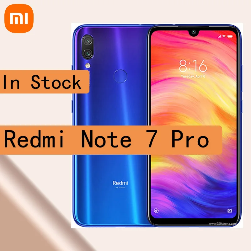 

Смартфон Xiaomi Redmi note 7 pro, Snapdragon 675, камера 48,0 МП, быстрая зарядка, 4,0