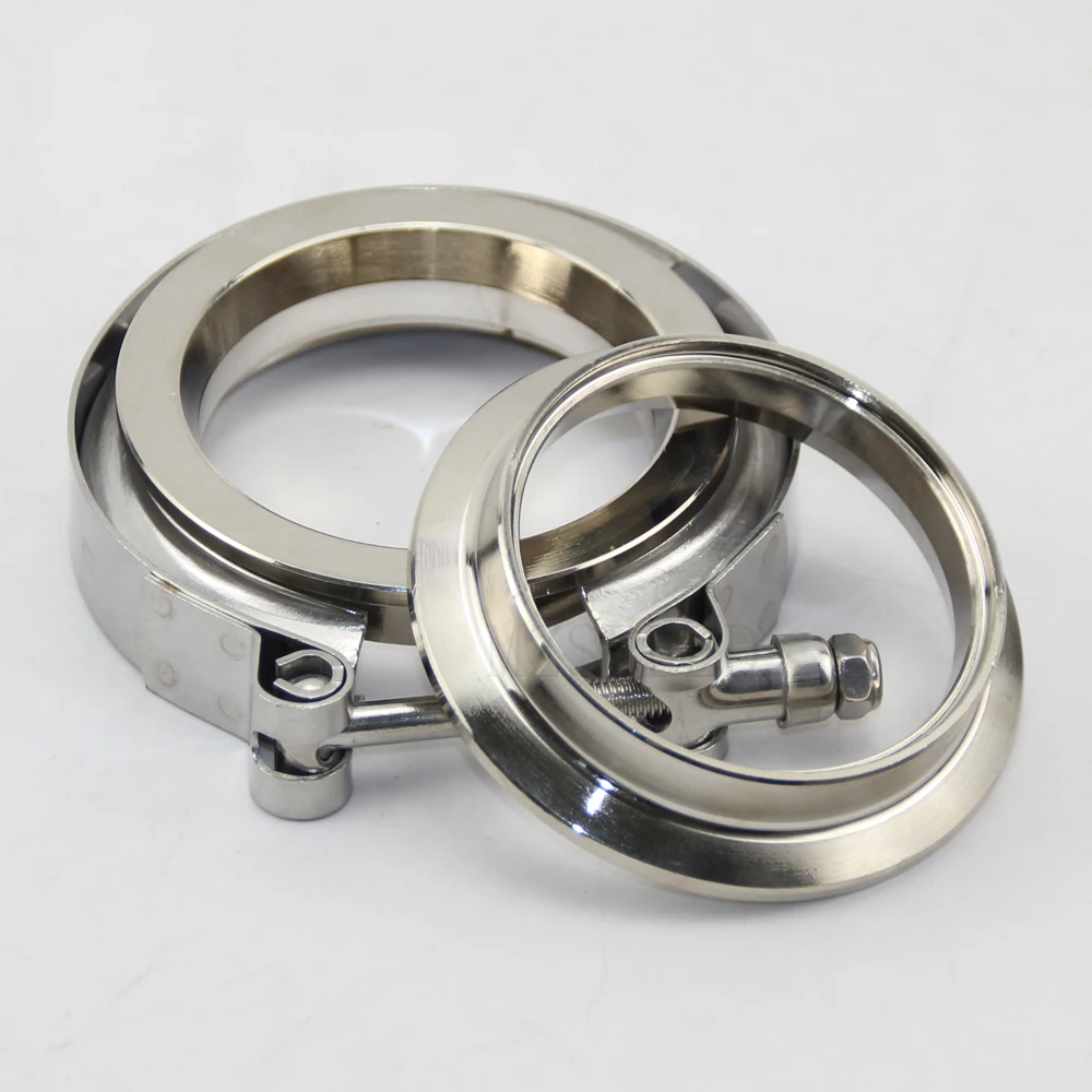 Быстросъемный V-образный зажим из нержавеющей стали 304 2-4 дюйма с внутренним