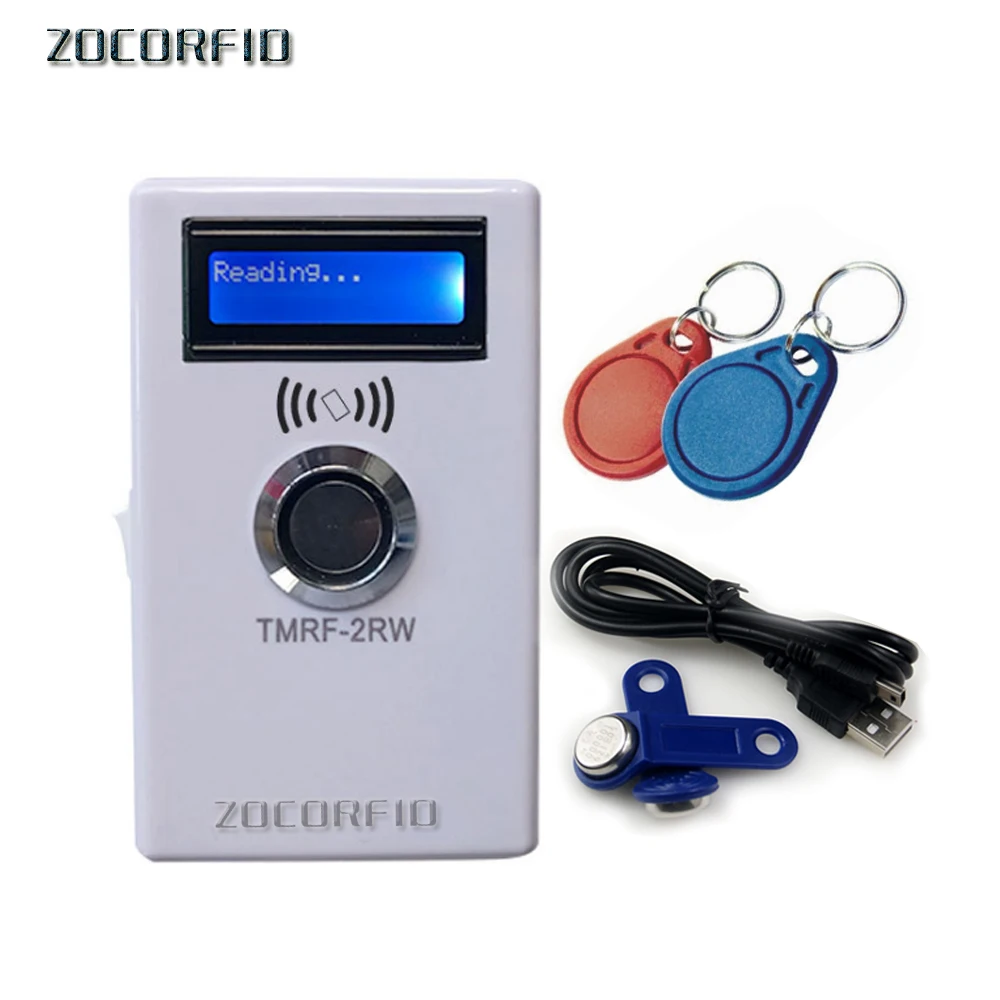 Портативный Дубликатор карт TM Ibutton DS1990 RW1990 и 125 кГц EM4305 T5577 совместимый