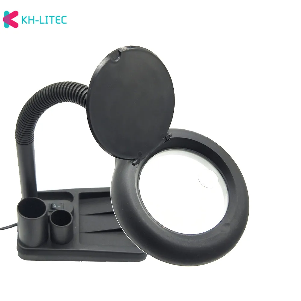 Настольная Лупа со светодиодной подсветкой 220 В С подставкой 40