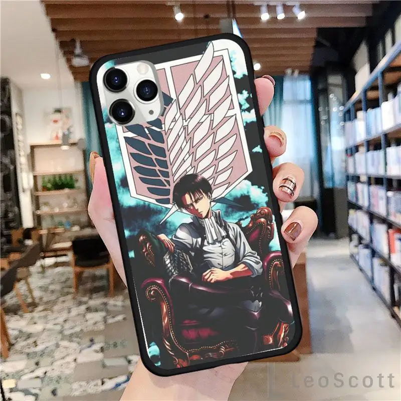 

Attack on titan anime COMIC Phone Case For iphone 8 11 12 Redmi note 8 9 s huawei p 30 pro lite plus cover shell funda