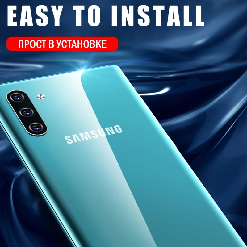 35D полное покрытие Гидрогелевая пленка для samsung A50 A70 A10 A40 A20 A60 A30 A80 A90 Note 9 10 Plus Защитная пленка для задней панели не стекло