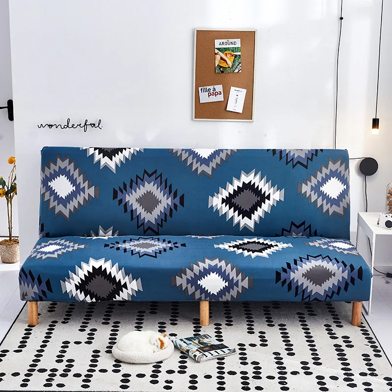 Эластичные растягивающиеся Чехлы для дивана с принтом толстый чехол без