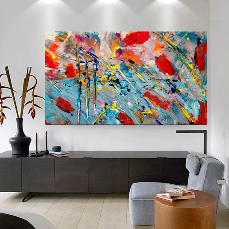 RELIABLI искусство абстрактная живопись принты горячая распродажа холст Картины Wall
