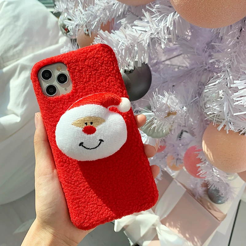 Чехол с рождественским оленем для iphone XR 11 Pro XS Max X 5 5S силиконовый матовый чехол 7 8 6