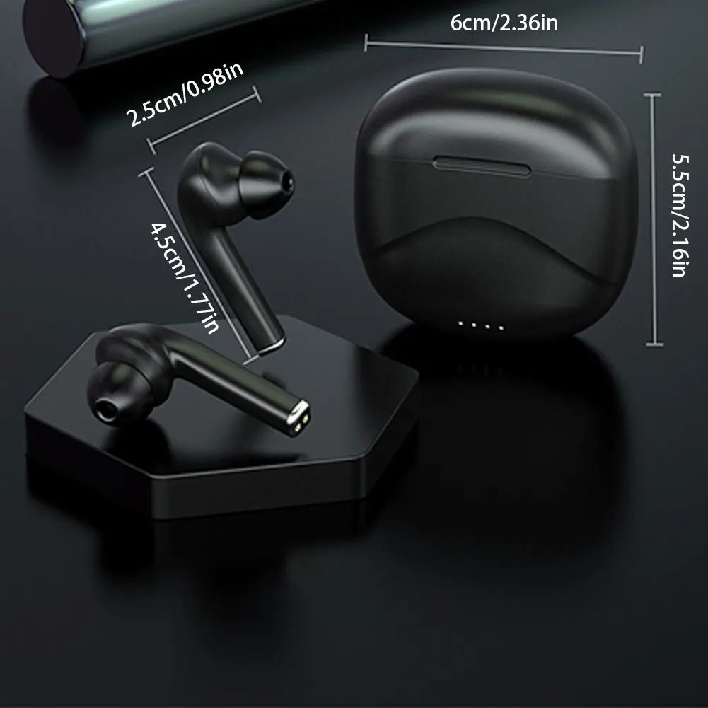 

TWS Wireless Earphones Gaming Bluetooth Headphones X50 In-Ear Headphones Stereo 6D Surround Bass Earbuds For Sports Computer