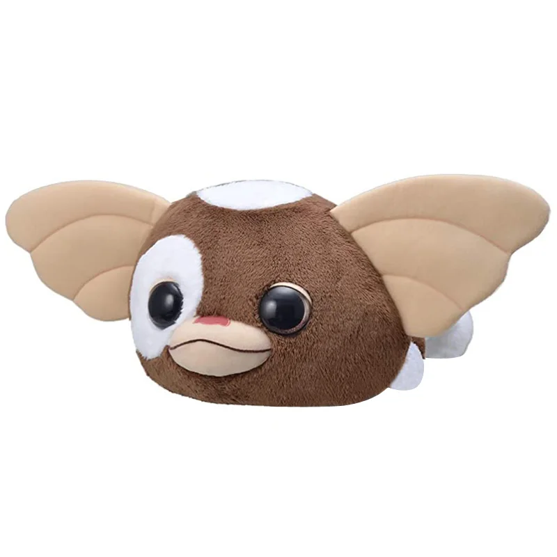 

New Cute 3D Eyes Gremlins Gizmo Lay Down Large Size Plush Stuffed Pillow Cushion 50cm Kids Toy Doll Baby Children Gifts