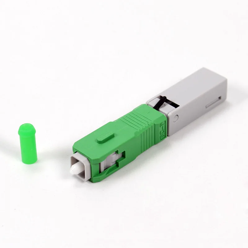 200pcs Embedded-SC APC Fiber Optic Quick Connector FTTH Single-Mode Fast Field Assembly Optical | Мобильные телефоны и