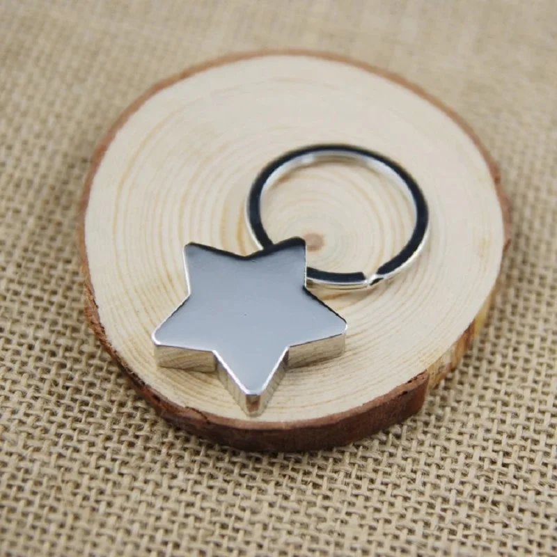 Брелок с пентаграммой милый брелок для ключей женщин звезда держатель высокое