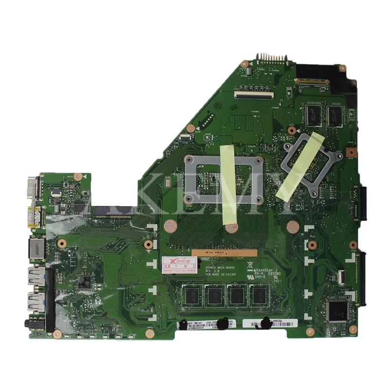akemy x550ln motherboard for asus a550l r510l x550ln x550ld x550l laptop mainboard motherboard gt840m i7 45104500u 4gb free global shipping