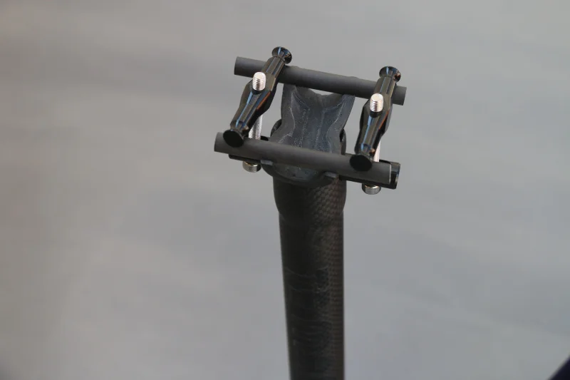 Newest TEMANI Road bike matt 3K full carbon fibre bicycle seatpost cover integrated 22.2/25.4/27.2/30.8/31.6mm Free ship | Спорт и