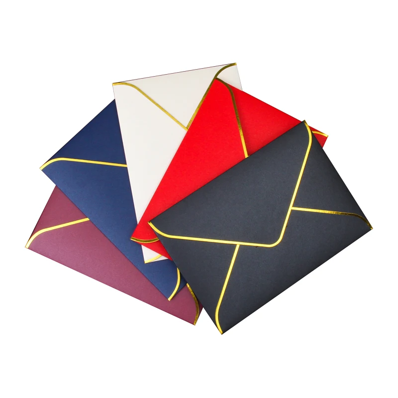 

20pcs/lot A5 Envelopes Hot Stamping #7 230mmx160mm Envelope Bag For Ducements, Photo Storage