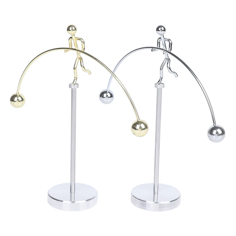 

Балансирующий маятник «Железный человек» с одной ногой, украшение для рабочего стола для тяжелой атлетики Hercules