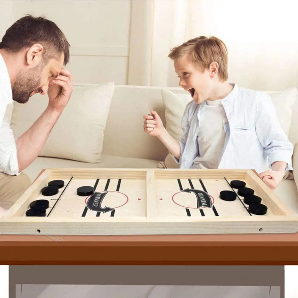 

Катапульта шакен бампер шакен Ouder-kind Interactieve Tafel в стиле игры на шайбе, детская подвесная доска, хоккейный стол E1N4