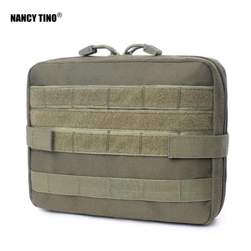 

NANCY TINO Tactical Molle Pouch Medical Bag Military Map Pocket Pack Utility Gadget Gear Bag for Hunting Multi-tool Accessories