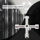 Универсальный блокировочный ключ треугольник квадратный шкафчик лифта переключатель гаечный ключ дизайн для человеческого тела уличные аксессуары