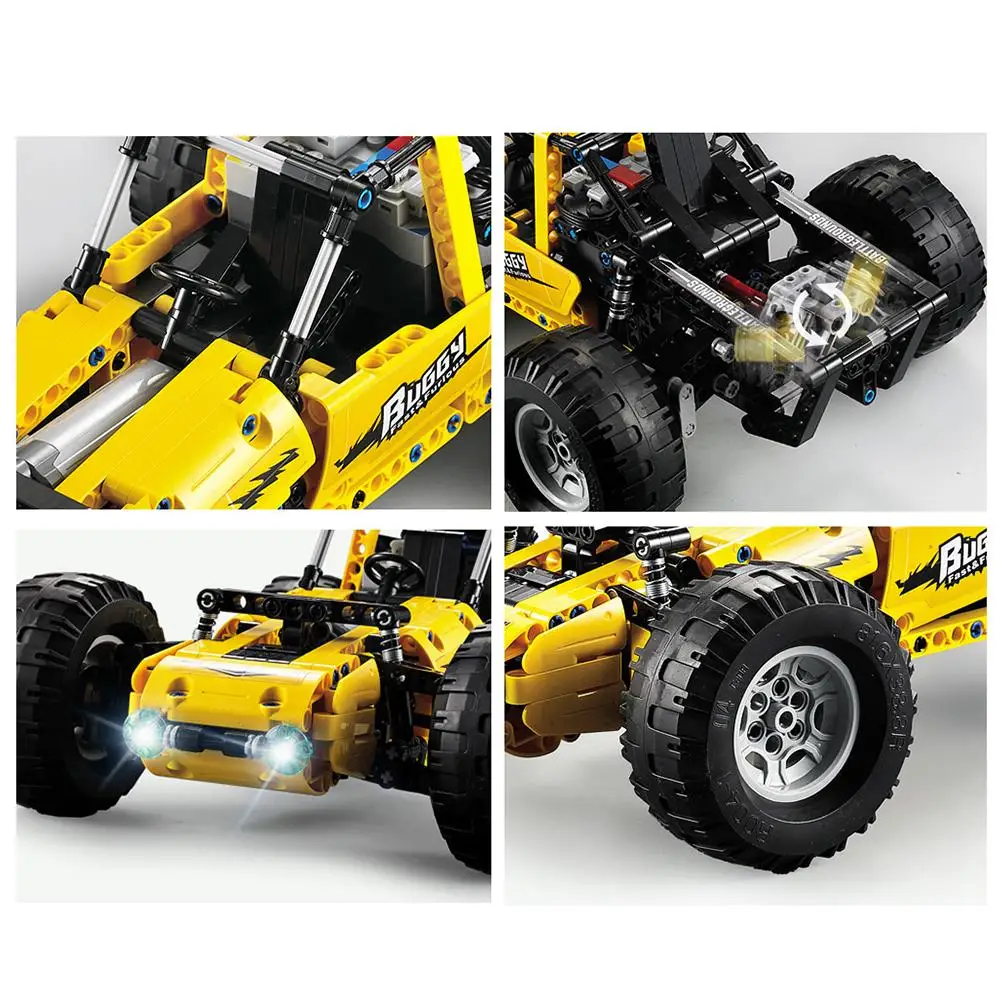

RC Building Blocks Car Off-road Vehicle 2.4G Children 522 PCS Climbing SUV Remote Control Cars Toys Gifts