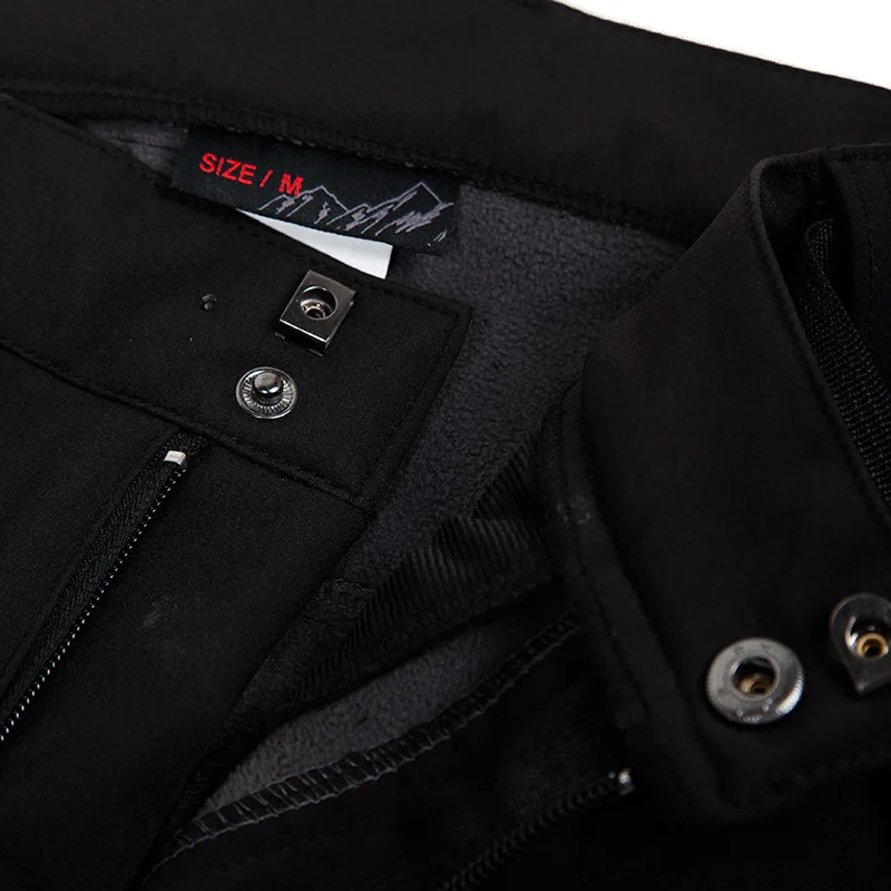 Женский зимний флисовый мягкий лыжный костюм для активного отдыха плюс