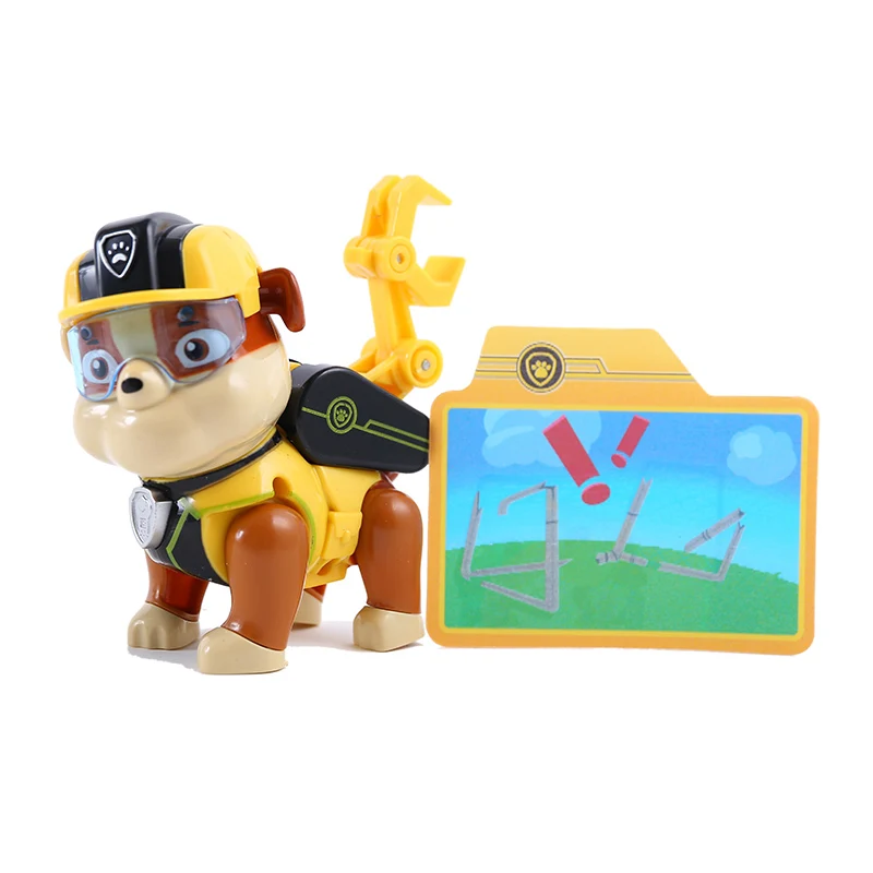 5 Paw Patrol Игрушка Щенок Эверест трекер погоня Marshall собака патруль игрушка милый мультфильм фигурка игрушка детский подарок на день рождения - Цвет: 5