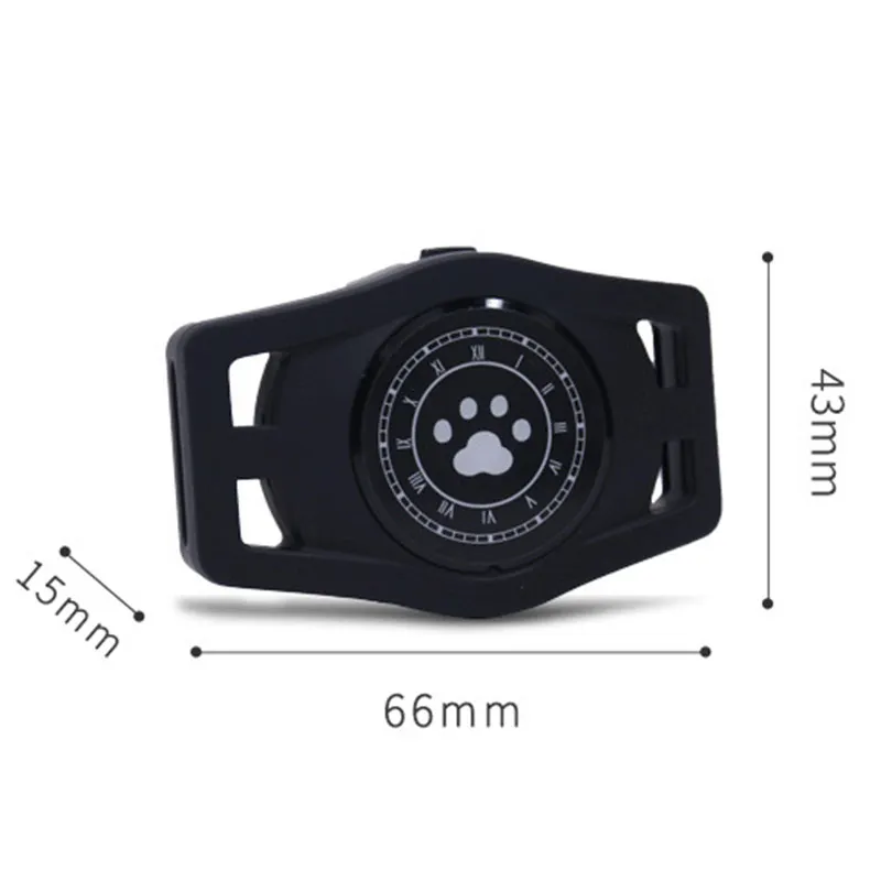 Умный GPS практичный ошейник для собак водонепроницаемый трекер домашних