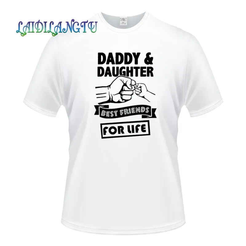 Футболка для папы и дочери с надписью Best Friends For Life|Мужские футболки| |