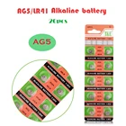 20 шт AG5 60 мАч, AG 5 1,55 V Щелочная батарейка-кнопка LR754 393A 393 SR754 48LR G5A 193 сотовый батарейки-таблетки для мобильного часо-игрушки пульт дистанционного управления