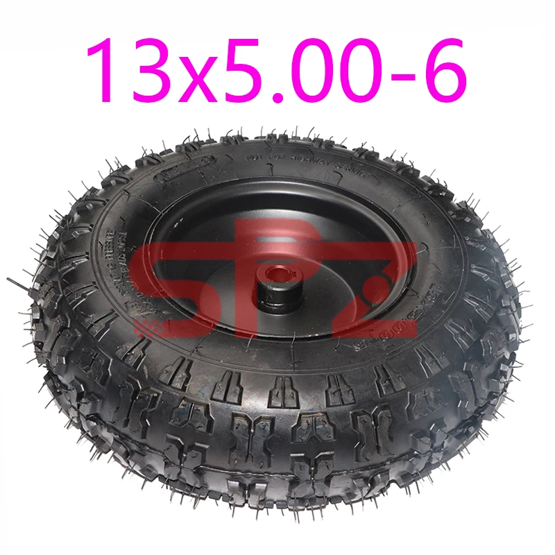 

13X5.00-6 inch wheel snow plow wheel butterfly flower tires 13 * 5.00-6 inch beach wheel